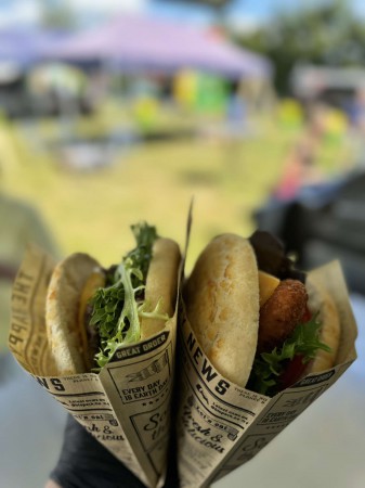 Foodtruck op event Woesten